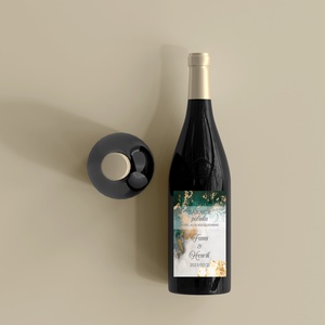 Italos matrica zöld borostyán design , Otthon & Életmód, Papír, írószer, Matrica, matrica csomag, Fotó, grafika, rajz, illusztráció, MESKA