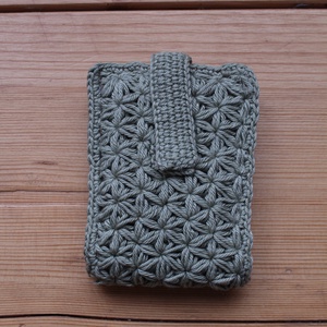 Horgolt (s varrott) irattartó #1, Táska & Tok, Pénztárca & Más tok, Kártyatartó & Irattartó, Horgolás, Varrás, MESKA