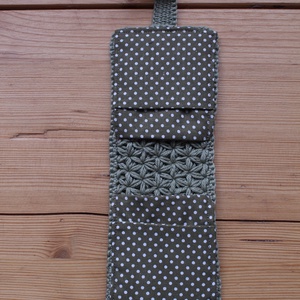 Horgolt (s varrott) irattartó #1 - táska & tok - pénztárca & más tok - kártyatartó & irattartó - Meska.hu