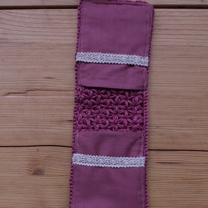 Horgolt (s varrott) irattartó #2 - táska & tok - pénztárca & más tok - kártyatartó & irattartó - Meska.hu