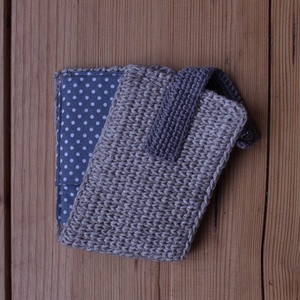 Horgolt (s varrott) irattartó #4 - táska & tok - pénztárca & más tok - kártyatartó & irattartó - Meska.hu