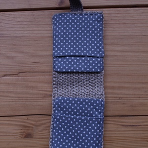 Horgolt (s varrott) irattartó #4 - táska & tok - pénztárca & más tok - kártyatartó & irattartó - Meska.hu