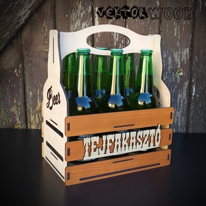 Fa sörösrekesz - szépségápolás - egészségmegőrzési kellékek - Meska.hu