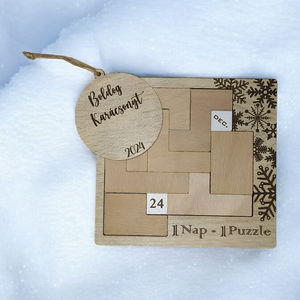 1Nap-1Puzzle, Karácsonyi kiadás - játék & sport - készségfejlesztő és logikai játék - logikai játékok - Meska.hu