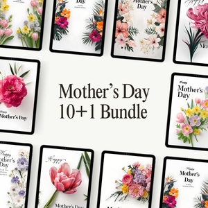 Anyák Napi Digitális Képeslap Csomag - 10+1 Angol Feliratos  - Meska.hu