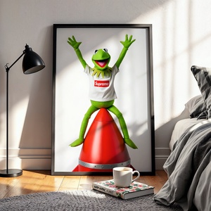 Hypebeast Béka Rakétán - Digitális Letölté, Otthon & Életmód, Dekoráció, Kép & Falikép, Poszter, Fotó, grafika, rajz, illusztráció, MESKA