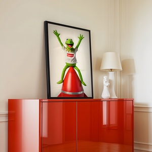 Hypebeast Béka Rakétán - Digitális Letölté - otthon & életmód - dekoráció - kép & falikép - poszter - Meska.hu