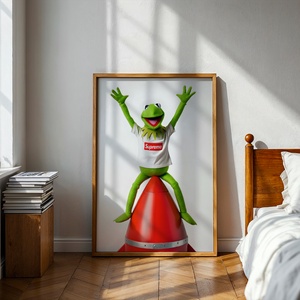 Hypebeast Béka Rakétán - Digitális Letölté - otthon & életmód - dekoráció - kép & falikép - poszter - Meska.hu