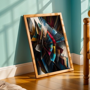 3D Hatású Absztrakt Poszter - Digitális Letöltés, Otthon & Életmód, Dekoráció, Kép & Falikép, Poszter, Fotó, grafika, rajz, illusztráció, MESKA