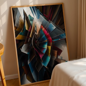 3D Hatású Absztrakt Poszter - Digitális Letöltés - otthon & életmód - dekoráció - kép & falikép - poszter - Meska.hu