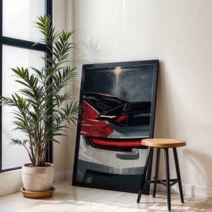 Kozmikus Sebesség - Modern Sportautó Poszter - Digitális Letöltés - Meska.hu