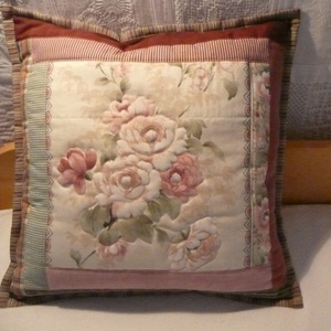 Párna héj  romantikus rózsák - Meska.hu