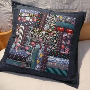 Párna héj  színes-virágos - Meska.hu