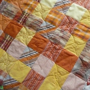 Patchwork-quilt ágyterítő (rendelésre) - otthon & életmód - lakástextil - ágytakaró - Meska.hu