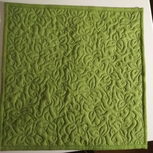 Zöld quilt párnahuzat - otthon & életmód - lakástextil - párna & párnahuzat - Meska.hu