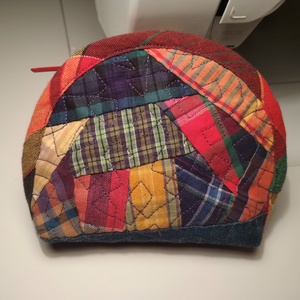 Színes textil pénztárca farmerrel - Meska.hu