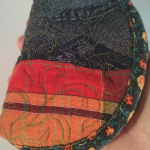 Bohém textil pénztárca  - táska & tok - pénztárca & más tok - aprópénztartó - Meska.hu