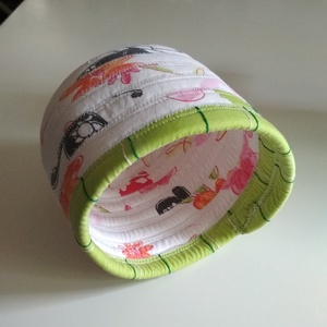 Textil tároló 1 - otthon & életmód - tárolás & rendszerezés - tárolókosár - Meska.hu