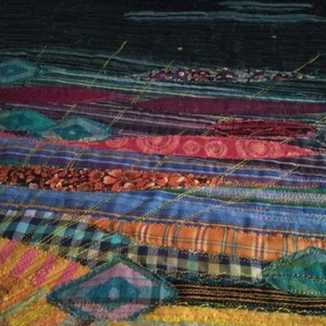 'Hajnal' textil falikép - művészet - textilkép - egyéb - Meska.hu