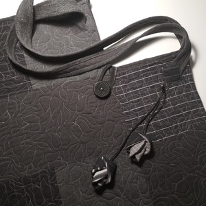 Tulipános válltáska - táska & tok - kézitáska & válltáska - nagy pakolós táska - Meska.hu