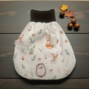 Bundazsák egyszínű duplagéz béléssel - ruha & divat - gyerekruha - nadrág - Meska.hu