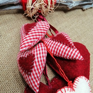 Szives kopogtató - otthon & életmód - dekoráció - ajtó- és ablak dekoráció - ajtódísz & kopogtató - Meska.hu