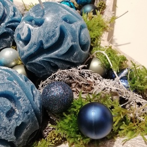 Csillagos adventi asztaldísz - karácsony - adventi díszek - adventi koszorú - Meska.hu