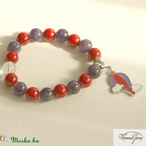 Léggömb karkötő / Balloon bracelet - ékszer - karkötő - gyöngyös karkötő - Meska.hu