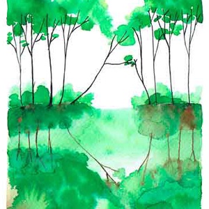 nyári tópart - Meska.hu