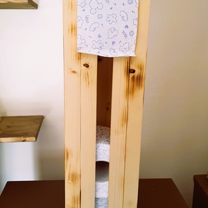 Wc papír tartó - otthon & életmód - fürdőszoba - fürdőszobai tároló - Meska.hu