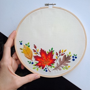 Kézi hímzés, választható szöveggel - esküvő - emlék & ajándék - szülőköszöntő ajándék - Meska.hu