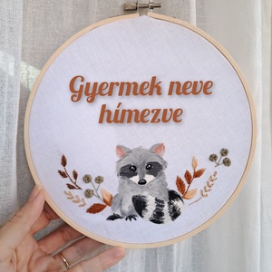 Mosómacis gyerekszoba dekor, Otthon & Életmód, Babaszoba, gyerekszoba, Babaszoba dekoráció, Hímzés, MESKA