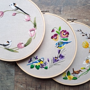 Kézi hímzés, választható szöveggel - esküvő - emlék & ajándék - szülőköszöntő ajándék - Meska.hu