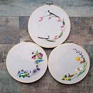 Kézi hímzés, választható szöveggel - esküvő - emlék & ajándék - szülőköszöntő ajándék - Meska.hu