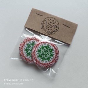 Kokárda kitűző - 2 db - ékszer - kitűző és bross - kitűző - Meska.hu