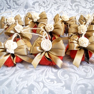 10db karácsonyfadísz dobozzal 106 - karácsony - karácsonyi lakásdekoráció - karácsonyfadíszek - Meska.hu