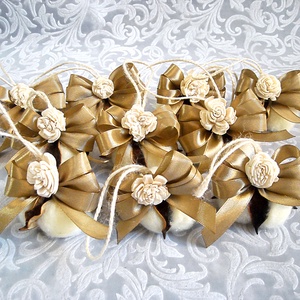 10db karácsonyfadísz dobozzal 107 - karácsony - karácsonyi lakásdekoráció - karácsonyfadíszek - Meska.hu