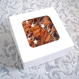 12db karácsonyfadísz dobozzal 108 - karácsony - karácsonyi lakásdekoráció - karácsonyfadíszek - Meska.hu