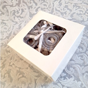 10db horgolt karácsonyfadísz 173 - karácsony - karácsonyi lakásdekoráció - karácsonyfadíszek - Meska.hu