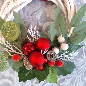 Karácsonyi kopogtató 177 - karácsony - karácsonyi lakásdekoráció - karácsonyi ajtódíszek - Meska.hu