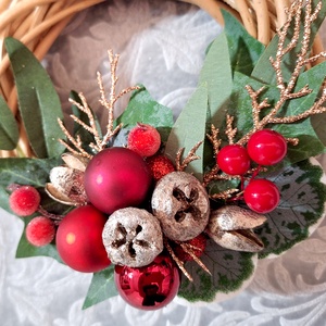 Karácsonyi kopogtató 180 - karácsony - karácsonyi lakásdekoráció - karácsonyi ajtódíszek - Meska.hu