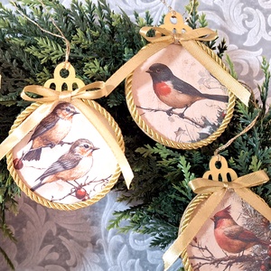 6db nagy karácsonyfadísz 193 - Meska.hu