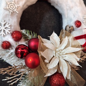 Karácsonyi kopogtató 26 - karácsony - karácsonyi lakásdekoráció - karácsonyi ajtódíszek - Meska.hu