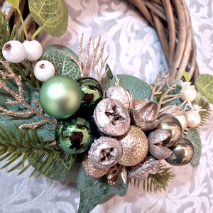 Karácsonyi kopogtató 195 - karácsony - karácsonyi lakásdekoráció - karácsonyi ajtódíszek - Meska.hu