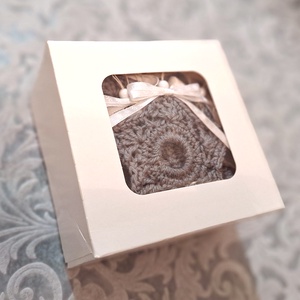 5db nagy horgolt karácsonyfadísz 196 - karácsony - karácsonyi lakásdekoráció - karácsonyfadíszek - Meska.hu