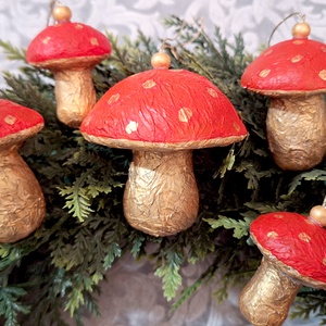 5db nagy karácsonyfadísz 202 - Meska.hu