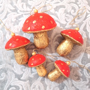 5db nagy karácsonyfadísz 202 - karácsony - karácsonyi lakásdekoráció - karácsonyfadíszek - Meska.hu