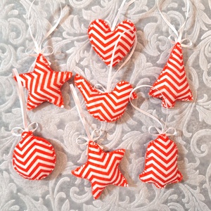 7db filc karácsonyfadísz 204 - karácsony - karácsonyi lakásdekoráció - karácsonyfadíszek - Meska.hu