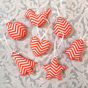 7db filc karácsonyfadísz 205 - karácsony - karácsonyi lakásdekoráció - karácsonyfadíszek - Meska.hu