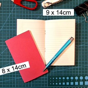 Művészpapír borítós notesz 24-25, Otthon & Életmód, Papír, írószer, Jegyzetfüzet & Napló, Újrahasznosított alapanyagból készült termékek, Könyvkötés, MESKA
